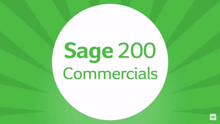 Sage 200 Standard Online Commercials Overview
